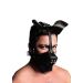 Puppy Play masker met ballgag