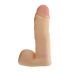 Realistische Buigzame Dildo met Balzak - Stocky Cock Realistische Buigzame Dildo met Balzak - Stocky Cock