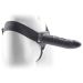Rekbare Strap-on met Holle Dildo