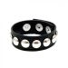 Rimba - Luxe Lederen Cockring met Studs