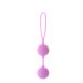 Roze Siliconen Vagina Ballen met Koord