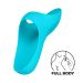 Vinger Vibrator Teaser Satisfyer Blauw