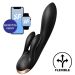 Satisfyer Double Flex Rabbit Vibrator - Zwart Satisfyer Double Flex Rabbit Vibrator - Zwart