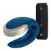Satisfyer Double Love Luxury Partner Vibrator - Blauw Satisfyer Double Love Luxury Partner Vibrator - Blauw