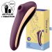 Satisfyer Dual Kiss Luchtdruk Vibrator - Paars Satisfyer Dual Kiss Luchtdruk Vibrator - Paars