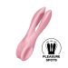 Satisfyer Threesome 1 Clitoris Vibrator - Roze Satisfyer Threesome 1 Clitoris Vibrator - Roze