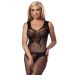 Tasty Catsuit met Open Kruis - Zwart