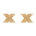 Flash Cross Tepelstickers - Goud