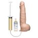 Spuitende Dildo Titanmen - Vanille