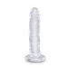 Transparante Dildo met brede Basis - King Cock