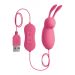 Vibrerende Rabbit Bullet met Vaste Afstandsbediening - Roze Vibrerende Rabbit Bullet met Vaste Afstandsbediening - Roze
