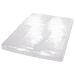 Vinyl Lak Laken - Wit - 200 x 230cm