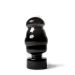 WAD Anaalplug Storm Ender - Zwart