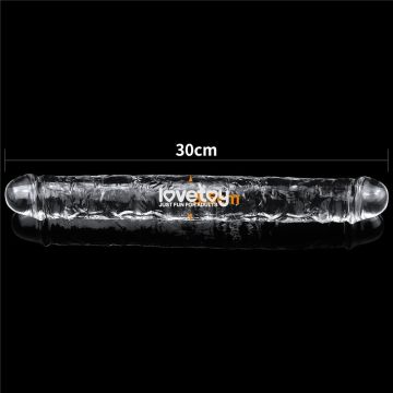 Dubbele dildo Flawless Clear