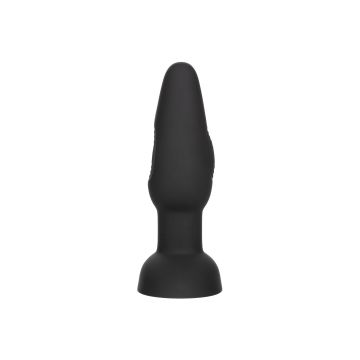 Vibrerende Buttplug Bionic Dual Pulsating - Zwart