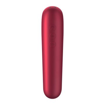 Satisfyer - Dual Love Air Pulse Vibrator Rood