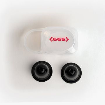 Super Silicone Tepelzuigers Large - Zwart