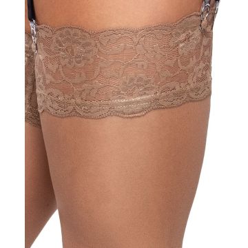 Elegante Jarretelkousen Huidskleur