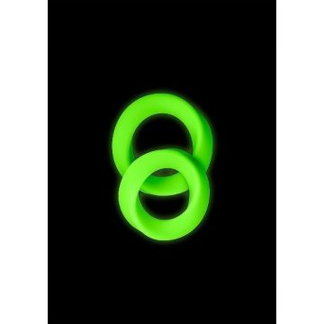 Cockring Set 2 - Neon Groen