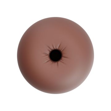 Siliconen Sleeve voor Autoblow AI Anus -  Bruin