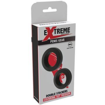 Hidden Desire Double Stackers Cockringen Set M - 2 stuks