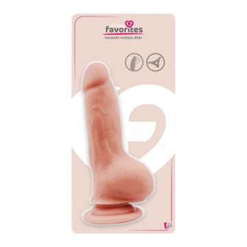 Buigzame Realistische Dildo - Huidskleur