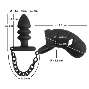 CockCage met Buttplug
