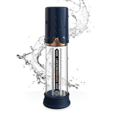 Penispomp Max Boost - Blauw