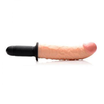 The Curved Dicktator Vibrator - Huidskleur
