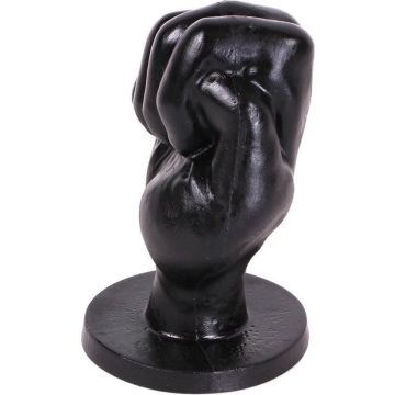 All Black Fist Plug Zwart - M