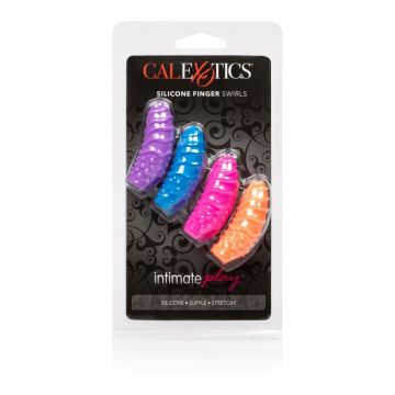Siliconen Vinger Sleeves - Swirls