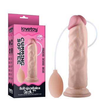 Spuitende Dildo Soft Ejaculation 