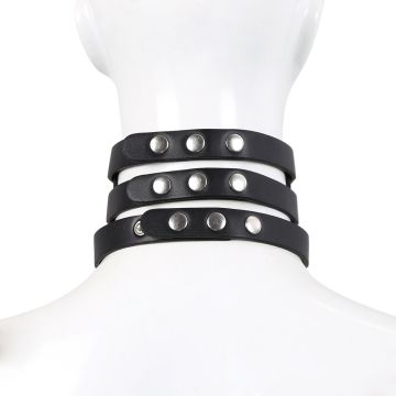 Tripple O-Ring Halsband