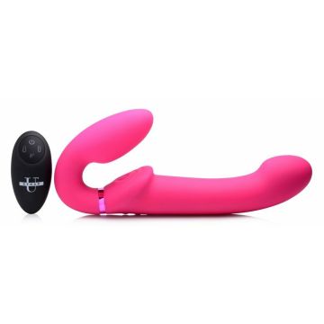 G-Pulse Vibrerende Strapless Dildo Met Afstandsbediening- Roze