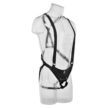 10 Inch Holle Strap-On met bretels