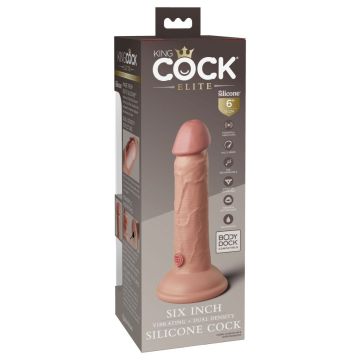 Realistische Vibrator 18 cm 2Density