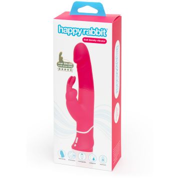 Rabbit Vibrator Dual-Density Happy Rabbit - Roze