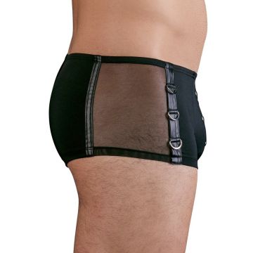 Boxer met Drukknopen - Zwart