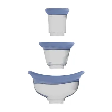 Oplaadbare Borst en Vulva Pomp Blauw - Arousing