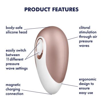Satisfyer Pro Deluxe - Gold/White