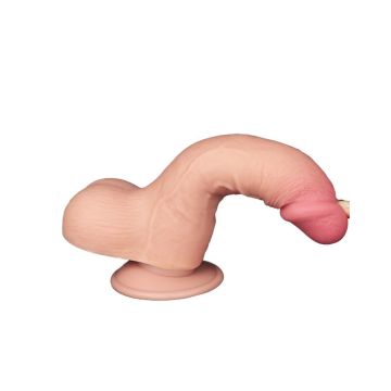 Realistische Dildo Sliding Skin Huidskleur - 19.5 cm
