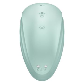 Satisfyer Pearl Diver Luchtdruk Vibrator - Mintgroen