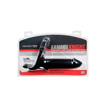 Zwarte strap-on penissleeve