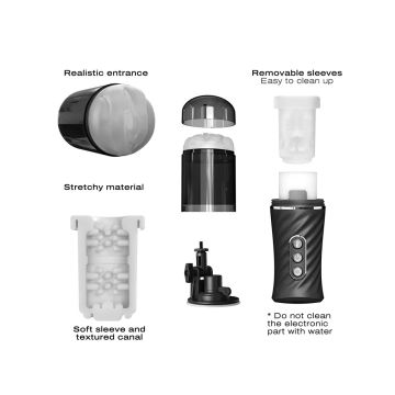 Thrust Blow Pro Stotende Masturbator - Dorcel