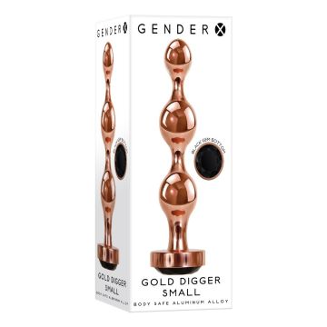 Anal Beads Gold Digger Small