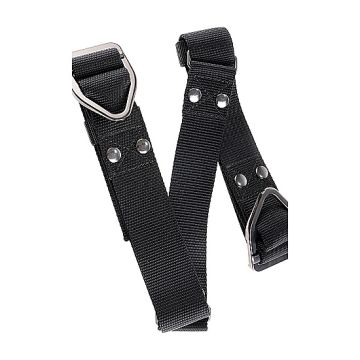 Verstelbare Nylon Biceps Binders - Zwart