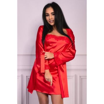 Jacqueline Nightwear Set - Rood
