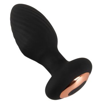 Anos Roterende Buttplug - Zwart