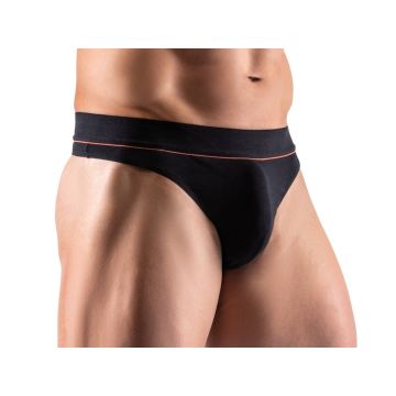 Svenjoyment Spannende String - Zwart/Rood