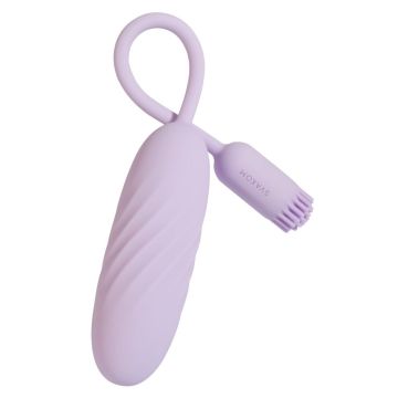 SVAKOM Plume Flexibele Bullet Vibrator met Borstelstaart